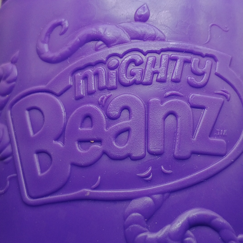 Mighty Beanz Embossed Purple Container - Picture 2 of 3